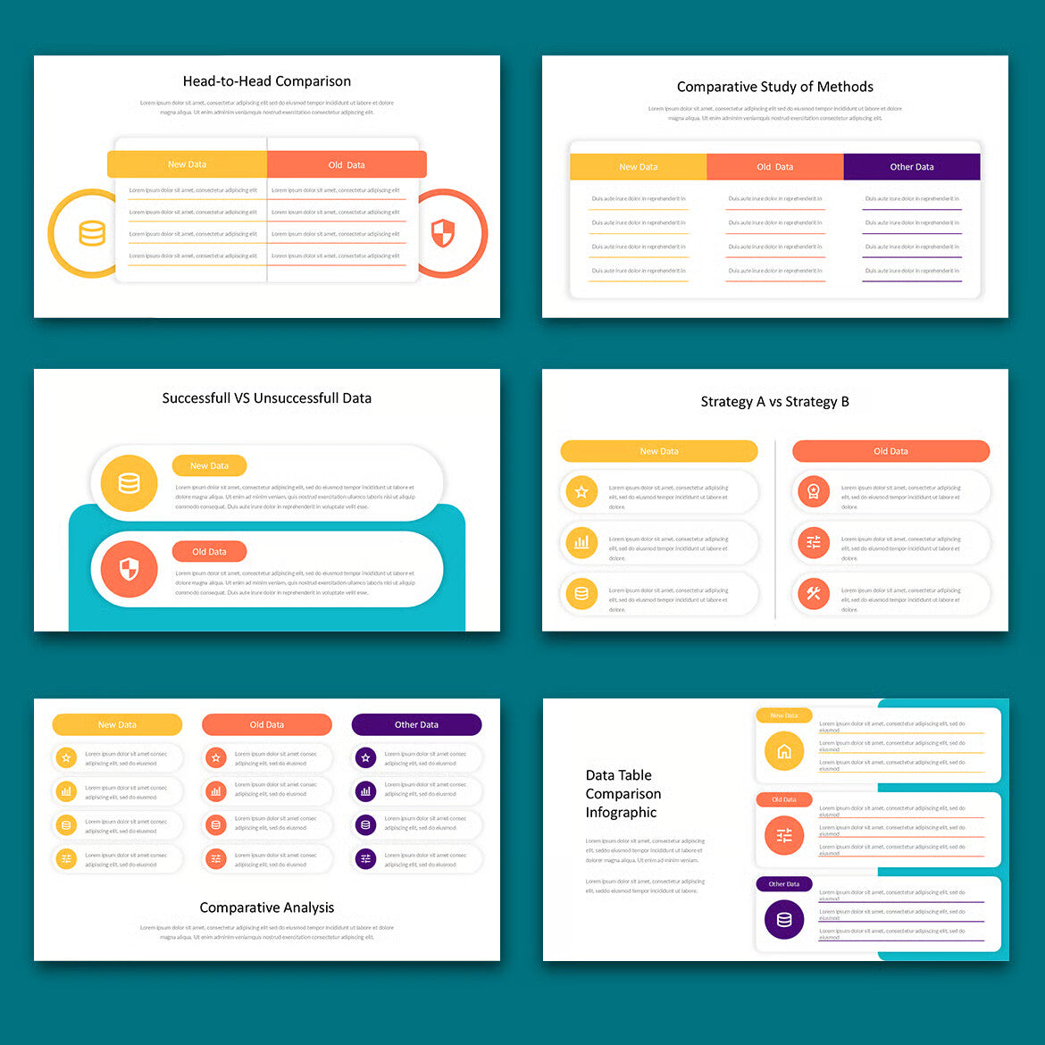 Compable - Table Comparison PowerPoint Template