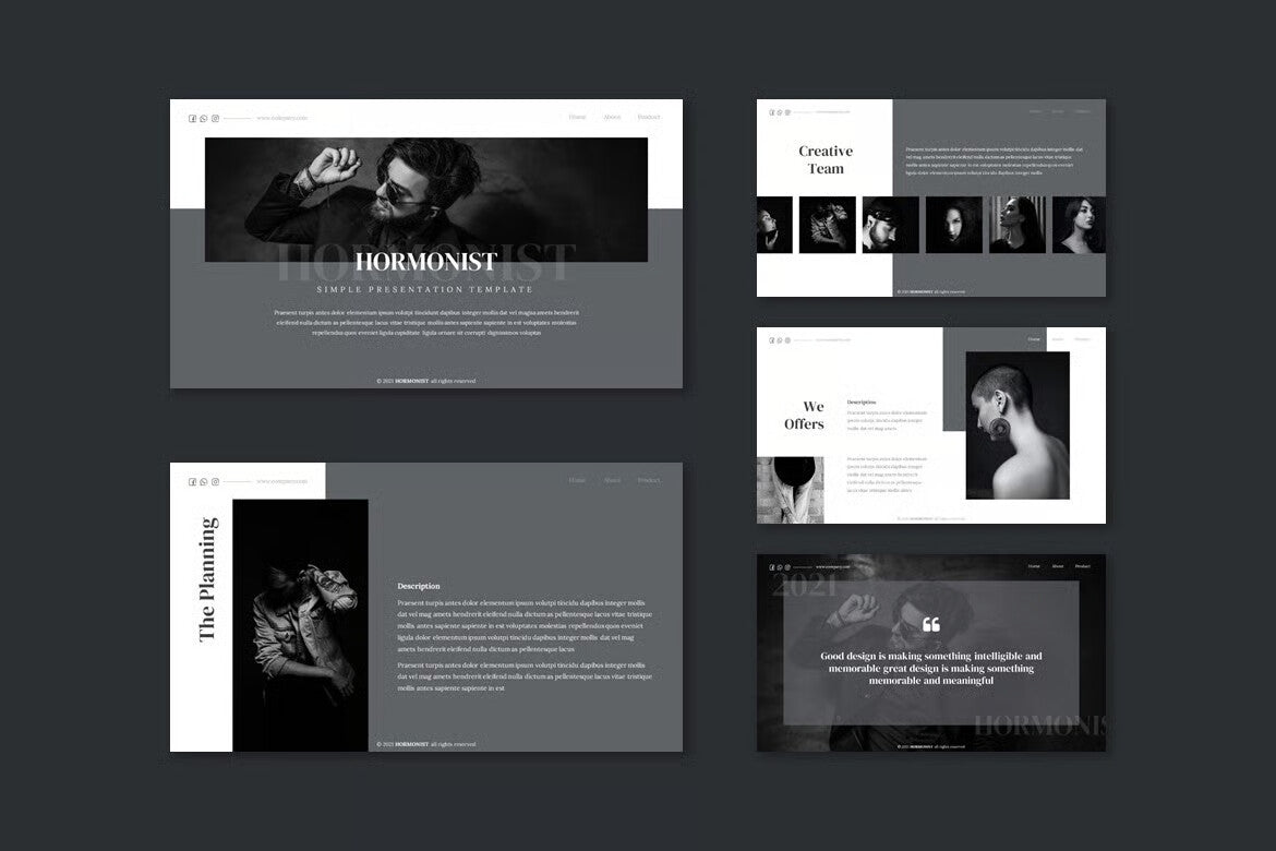Hormonist - Powerpoint Template