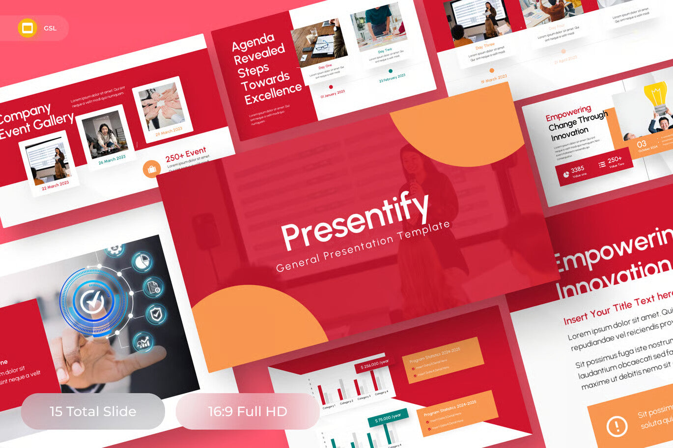 Presentify - Multipurpose Google Slide Template