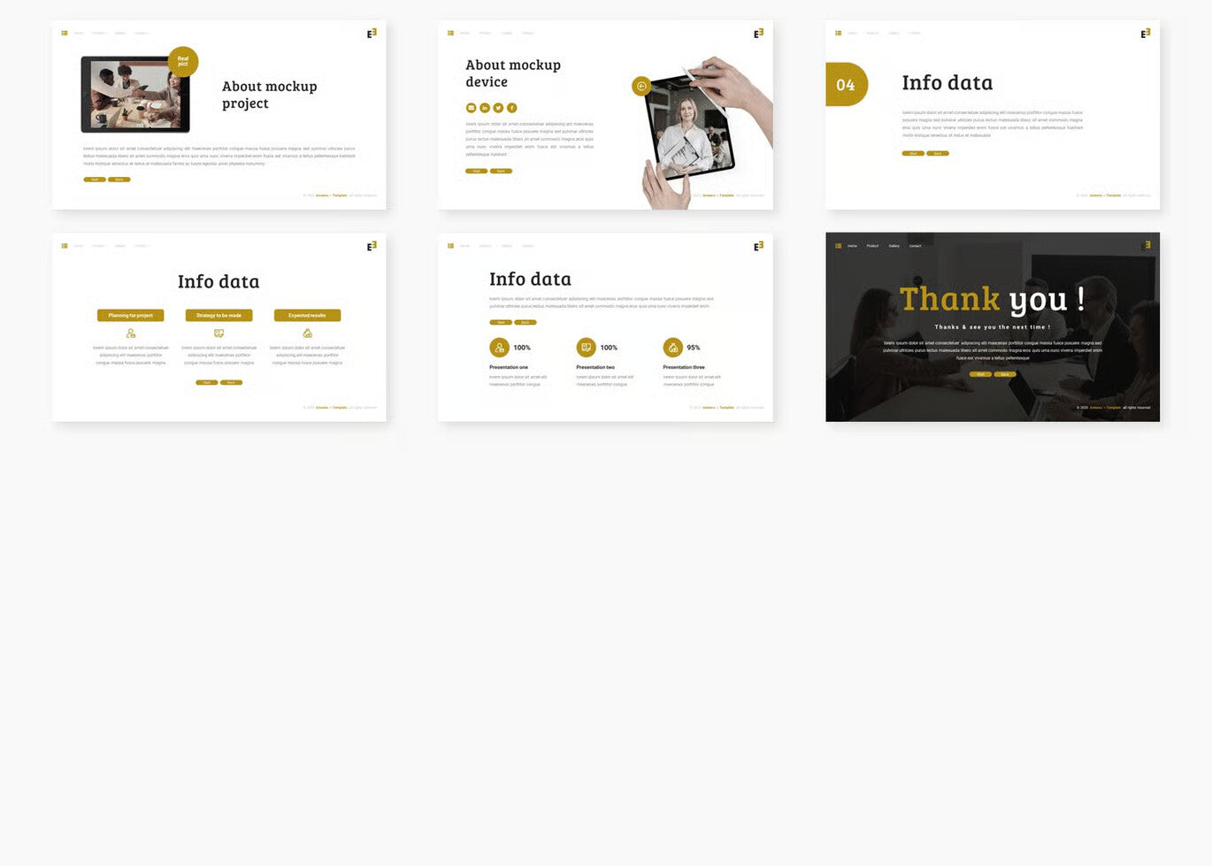 Ameera - Business Keynote Template