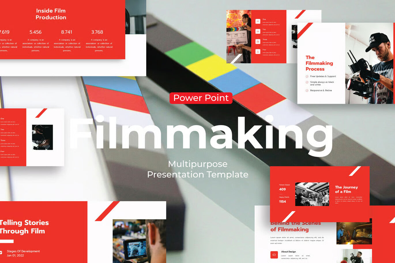 Filmmaking - Power Point Template
