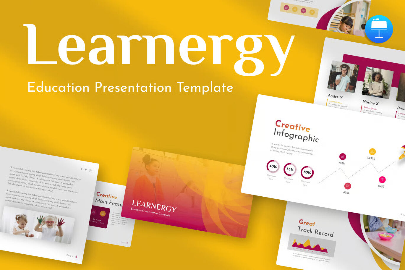 Learnergy Education Keynote Template