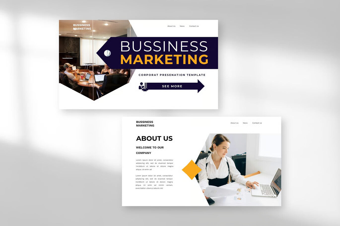 Business Marketing - Corporate Google Slide