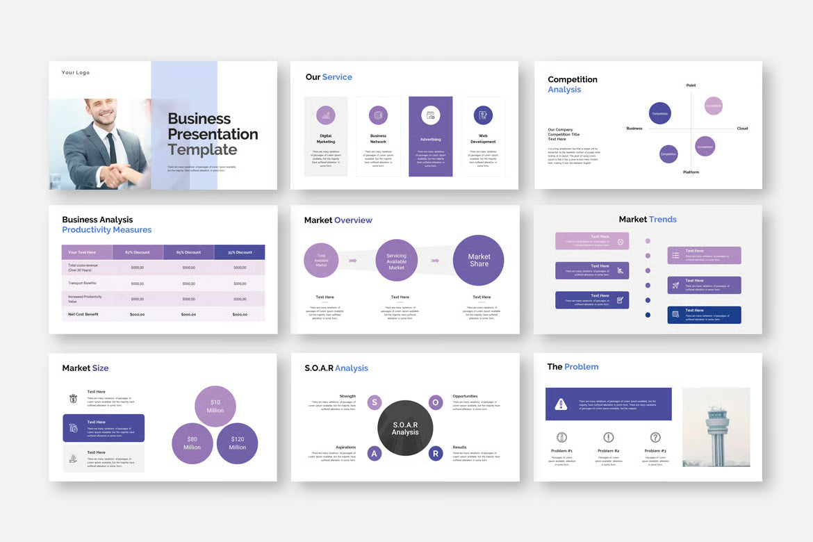 Business Presentation Template-26 Slides
