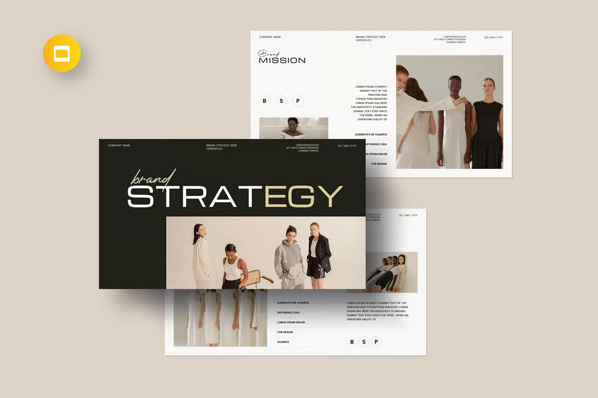 Brand Strategy Google Slide Template