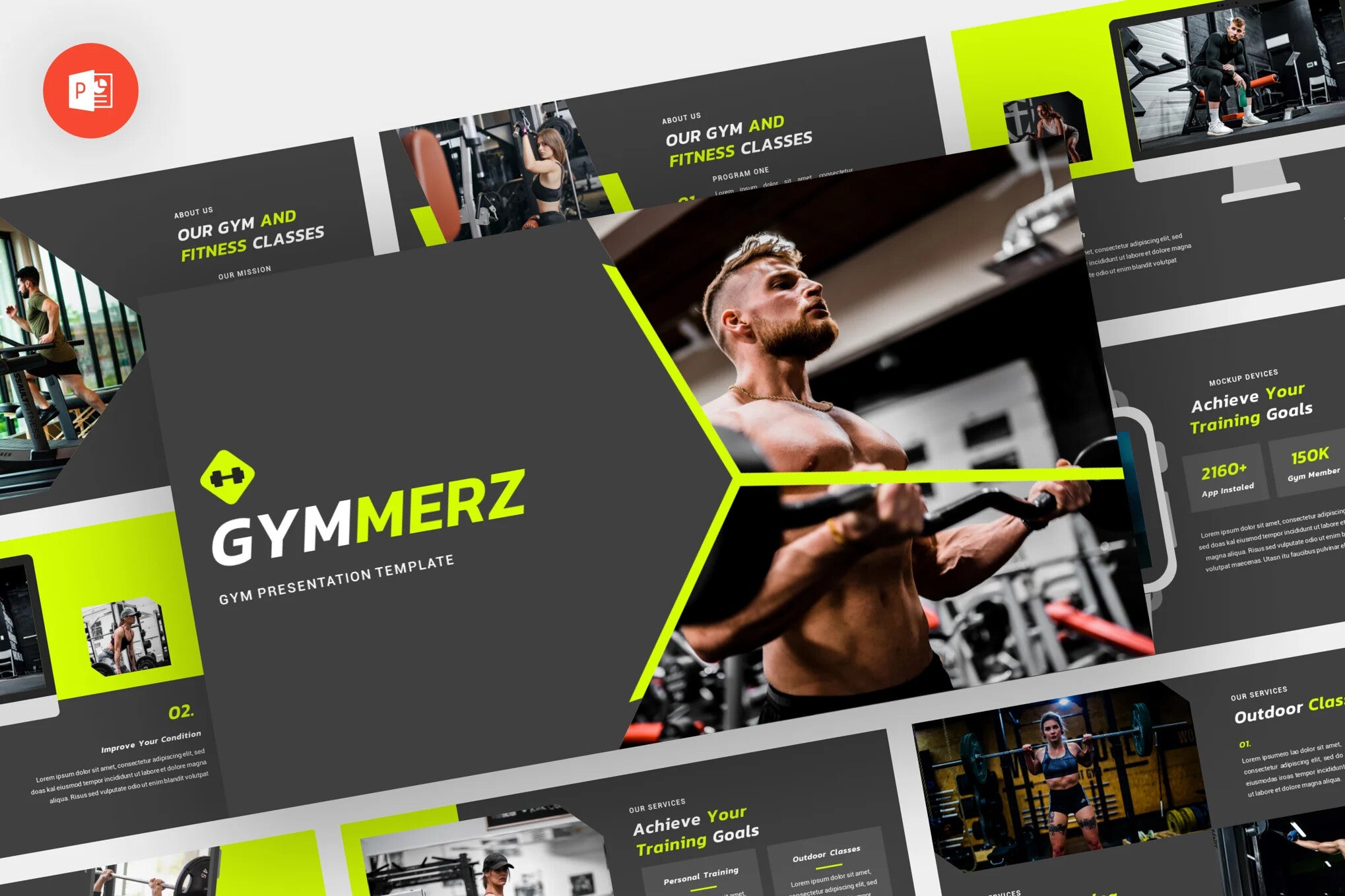 Gymmerz - Gym Powerpoint Template