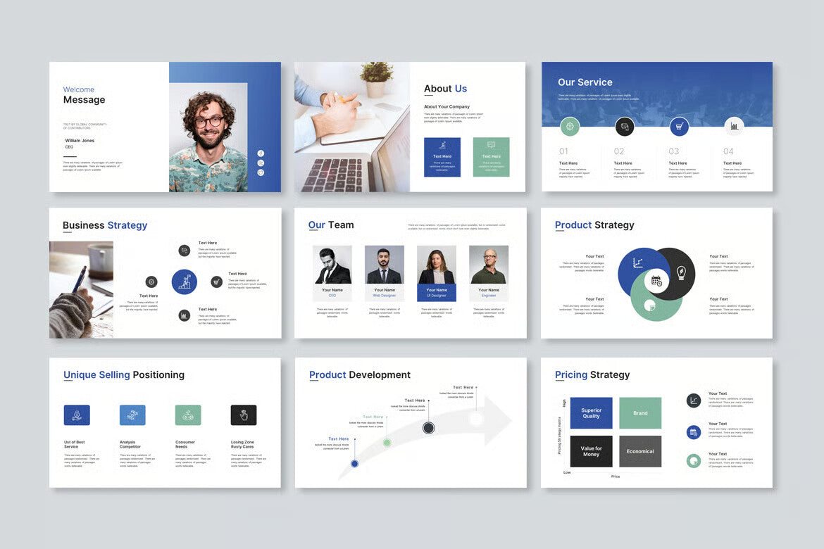 Marketing Plan Keynote Presentation Template
