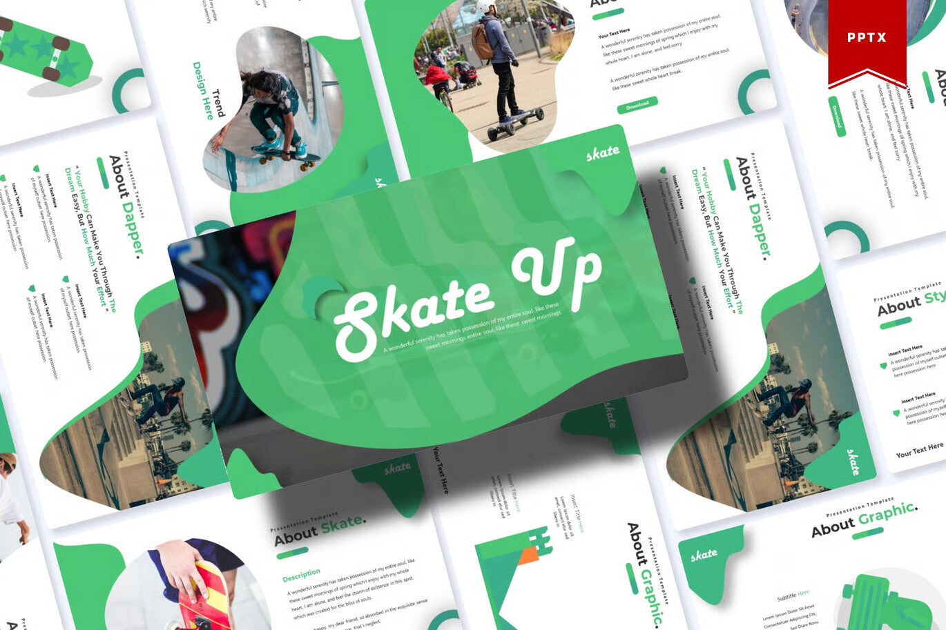 Skate Up | Powerpoint Template