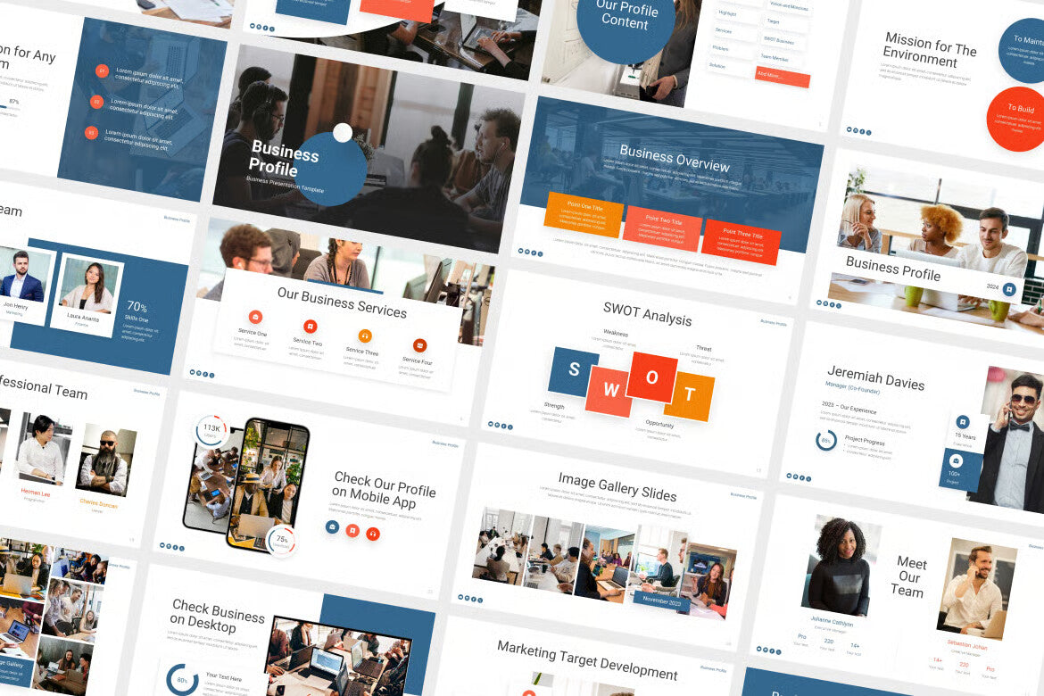 Business Profile PowerPoint Presentation