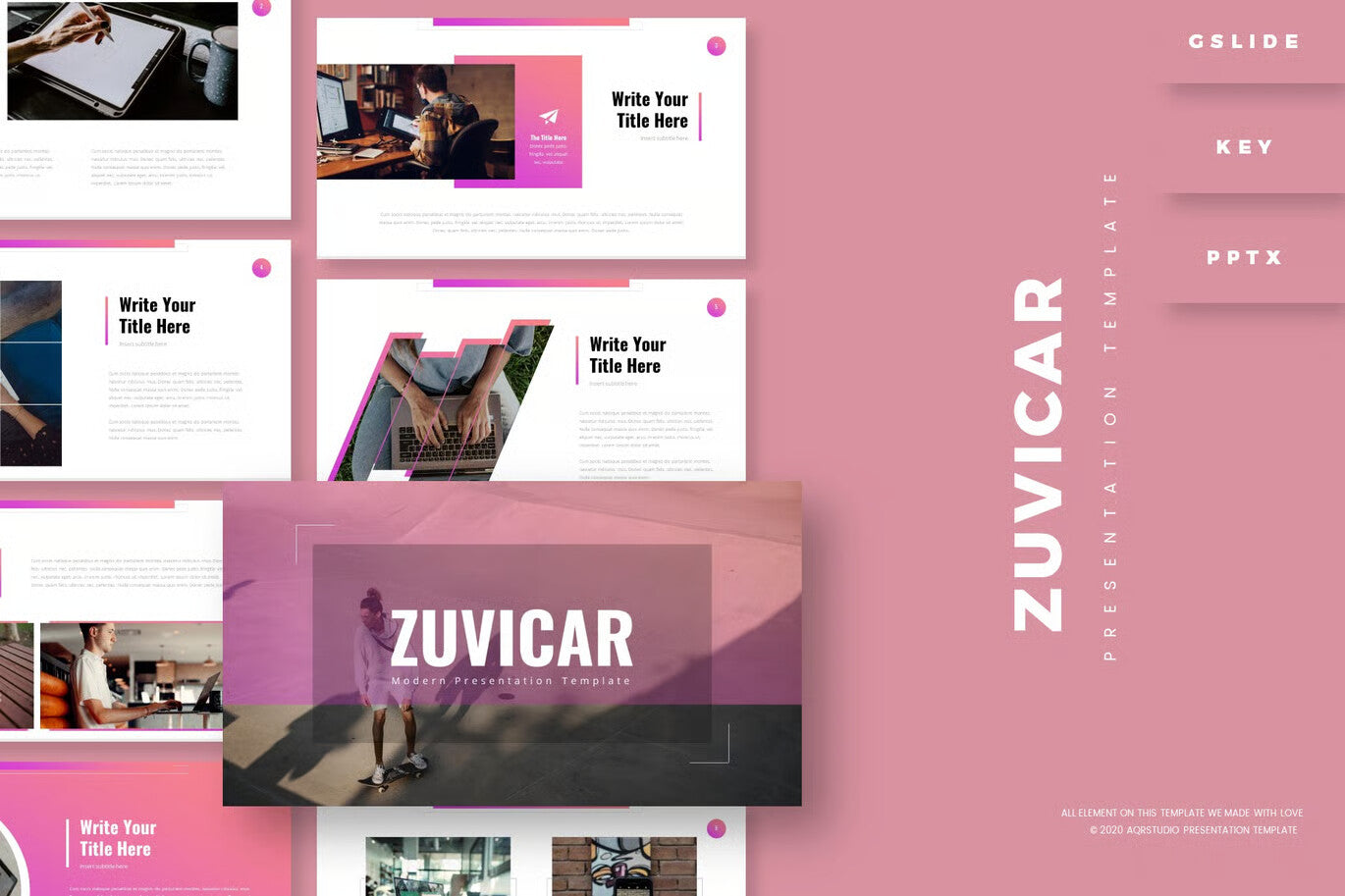 Zuvicar - Presentation Template