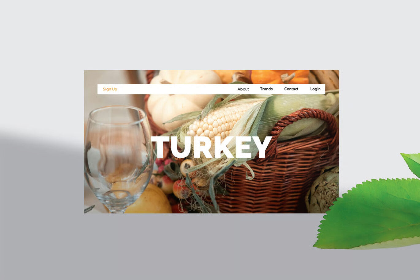 Thanksgiving Turkey Google Slide