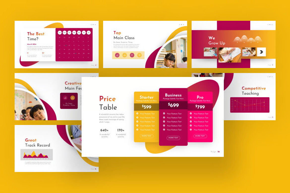 Learnergy Education Keynote Template