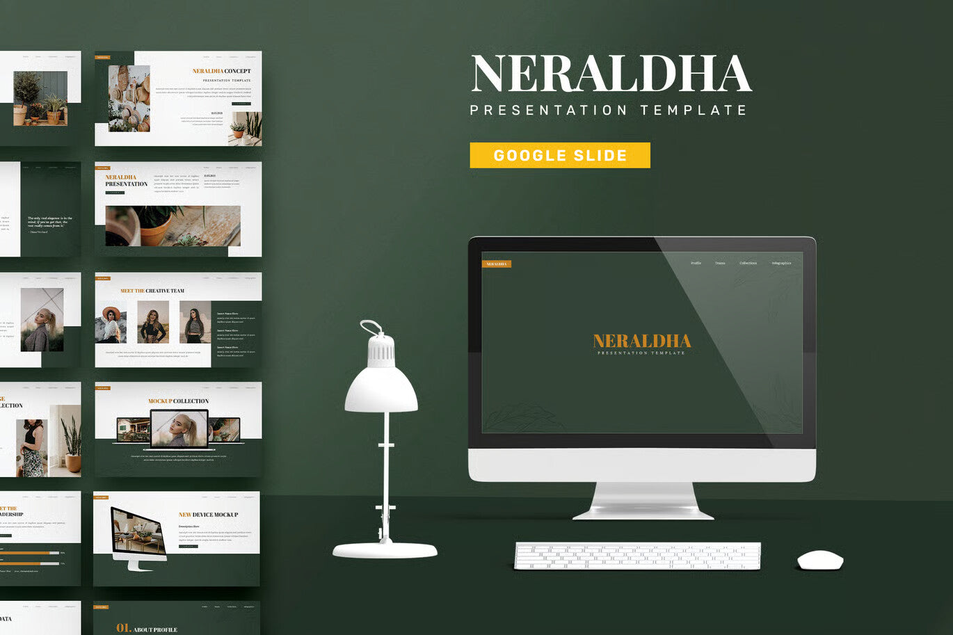 Neraldha - Google Slide Template