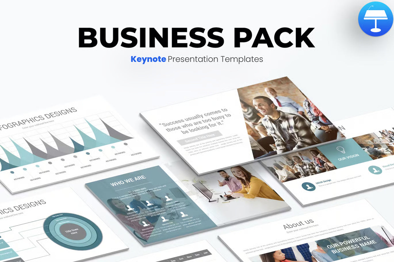 Complete Keynote Templates in the Store – Ready-to-Use Designs