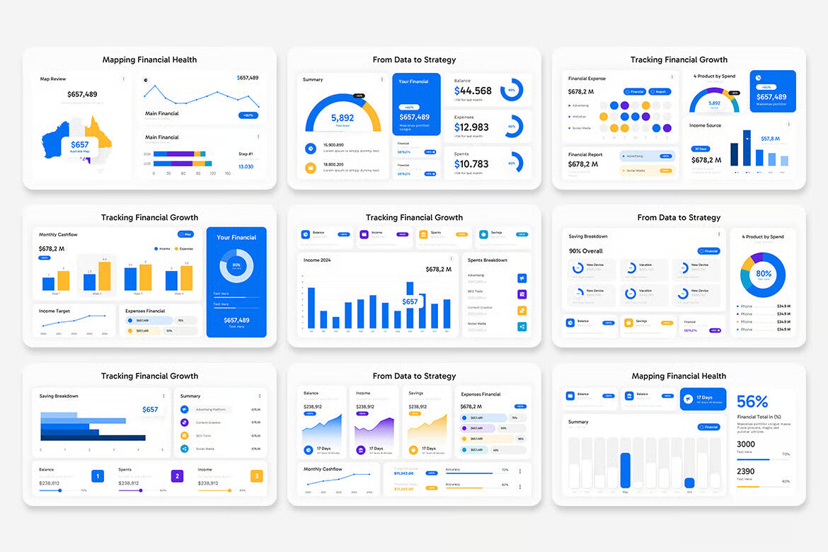 Financial Graph Visual Data