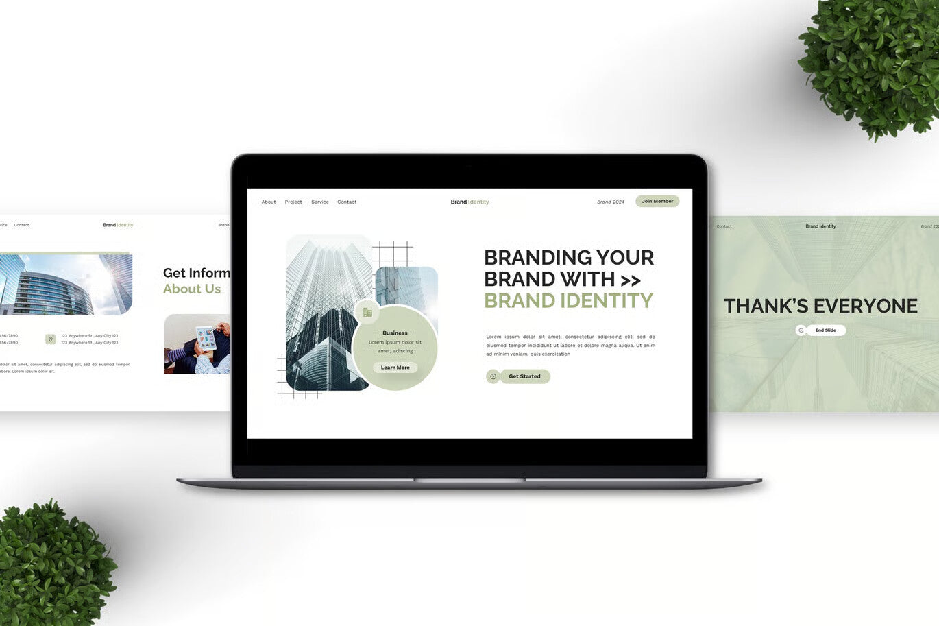 Brand Identity - Business Google Slide Templates