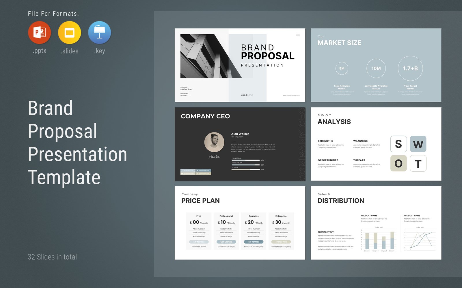 Best 60-in-1 Business PowerPoint Presentation Bundel PowerPoint Template