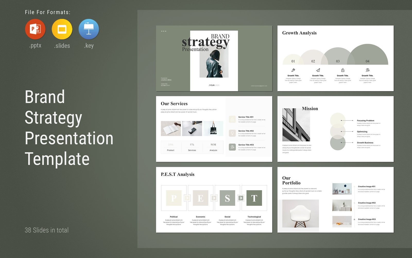 Best 60-in-1 Business PowerPoint Presentation Bundel PowerPoint Template