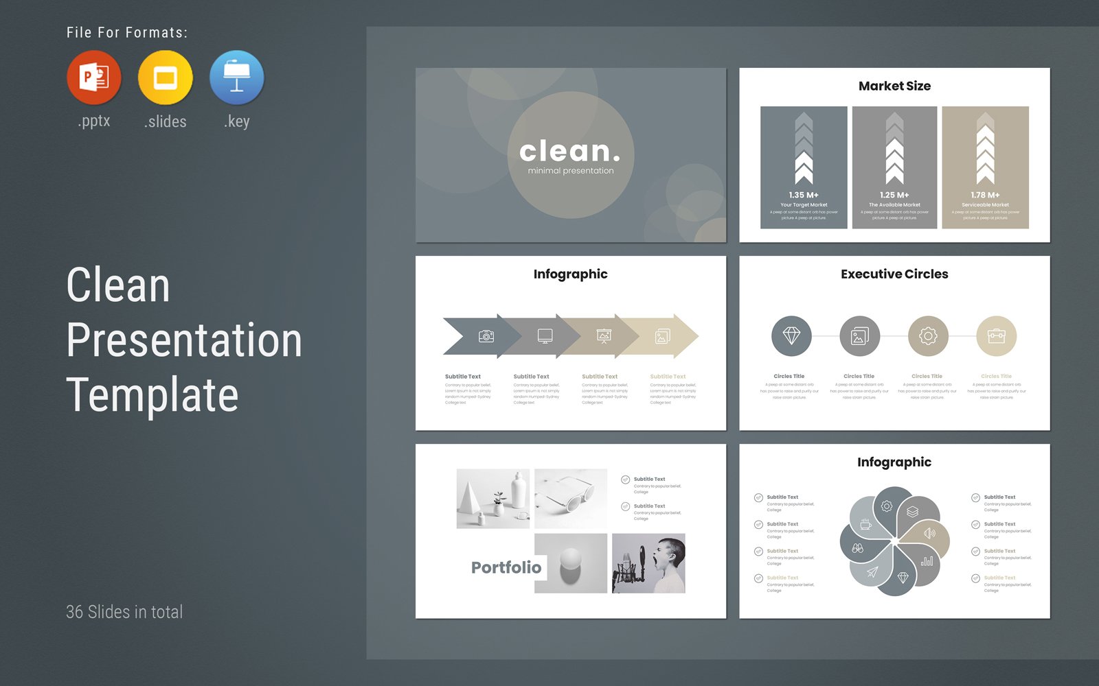 Best 60-in-1 Business PowerPoint Presentation Bundel PowerPoint Template