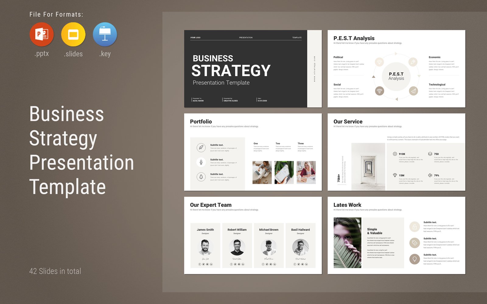 Best 60-in-1 Business PowerPoint Presentation Bundel PowerPoint Template