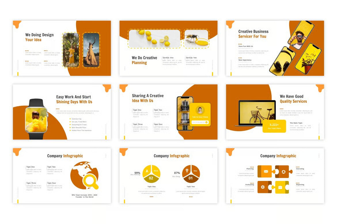 Larris - Creative Business Google Slides Template