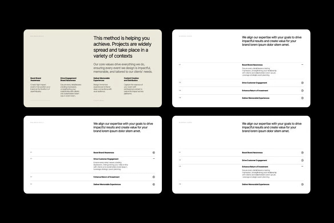 Alexandre Minimalist Portfolio Powerpoint