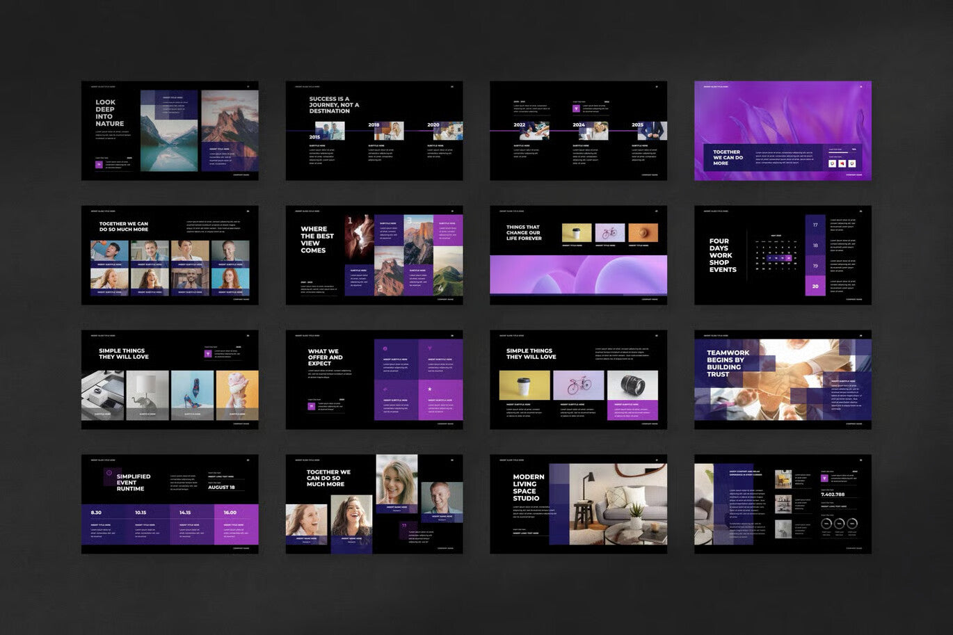 Aura Animated PowerPoint Template