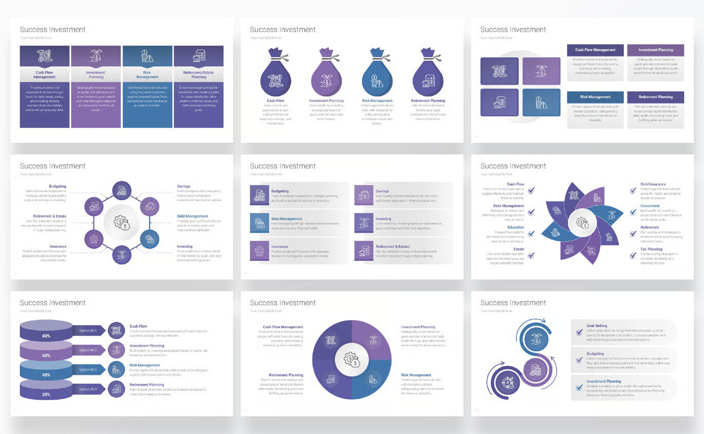 Success Investment Google Slides Templates