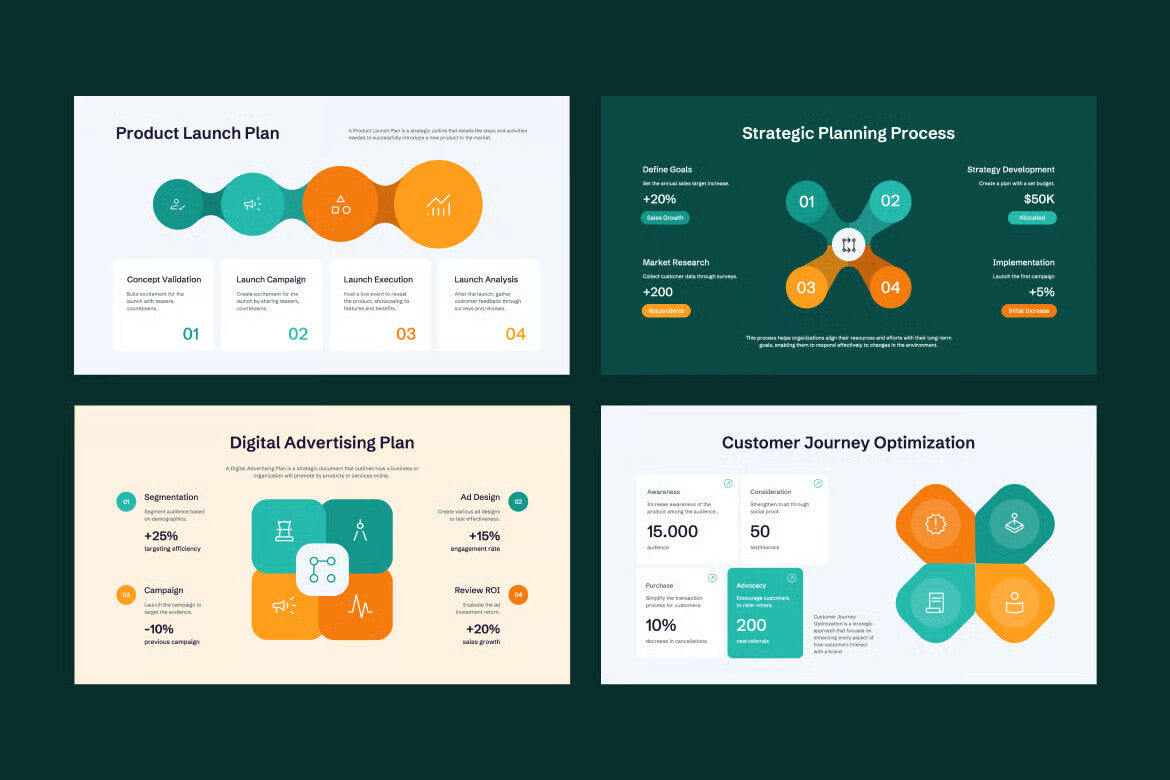 Four Steps Infographic
