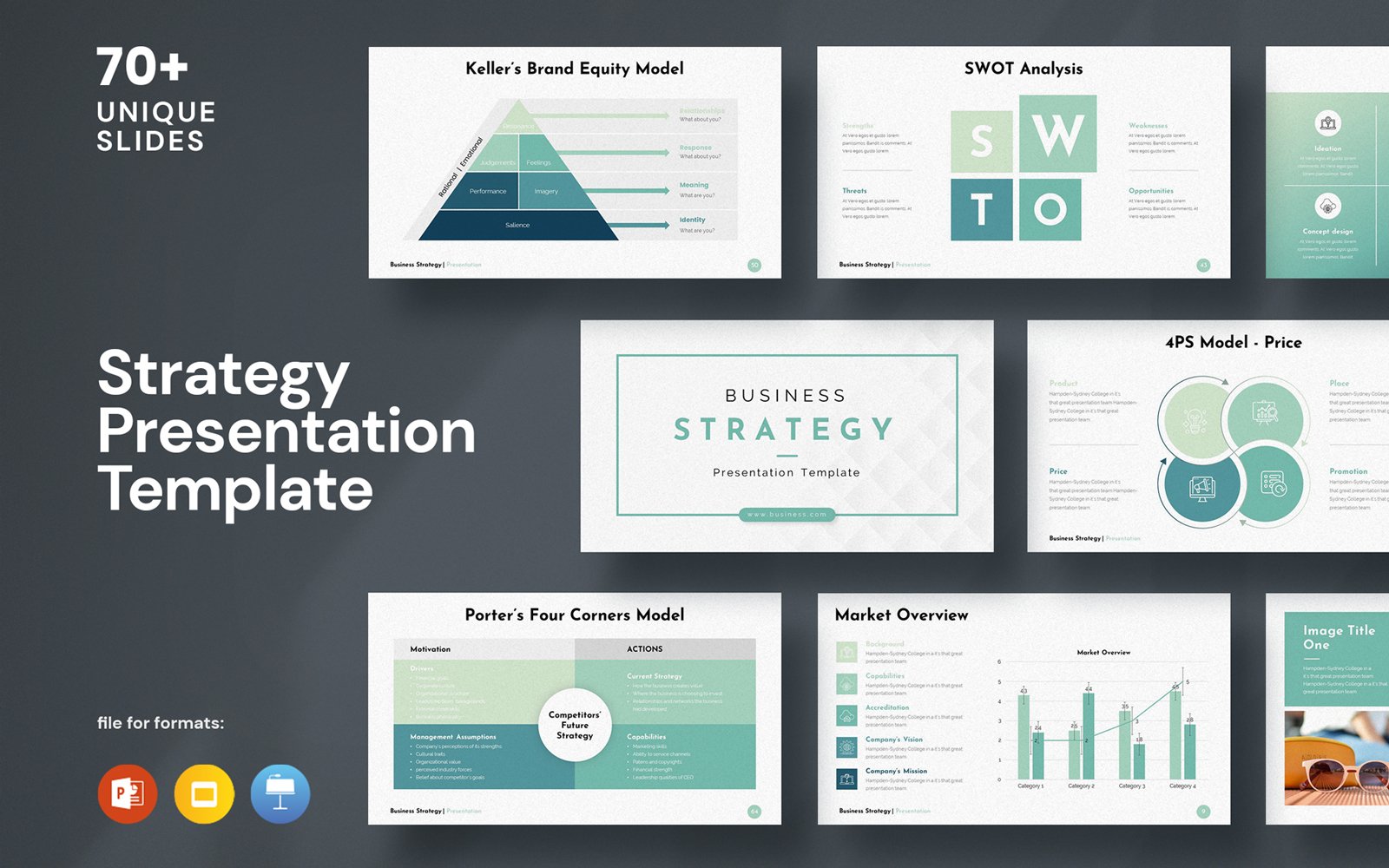 Best 60-in-1 Business PowerPoint Presentation Bundel PowerPoint Template