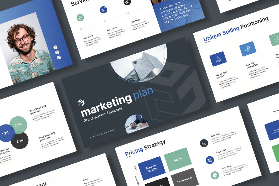 Marketing Plan Keynote Presentation Template