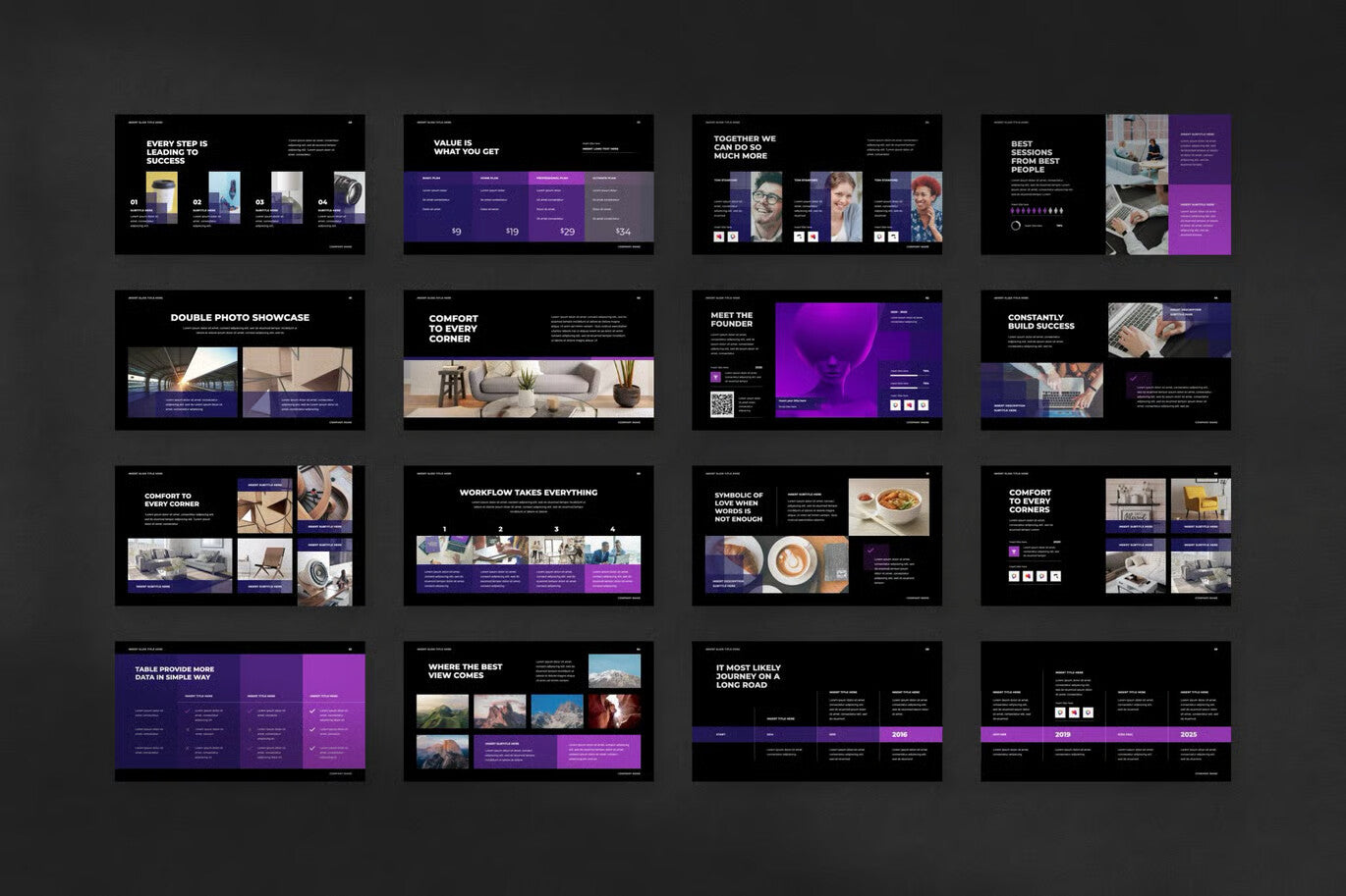 Aura Animated PowerPoint Template