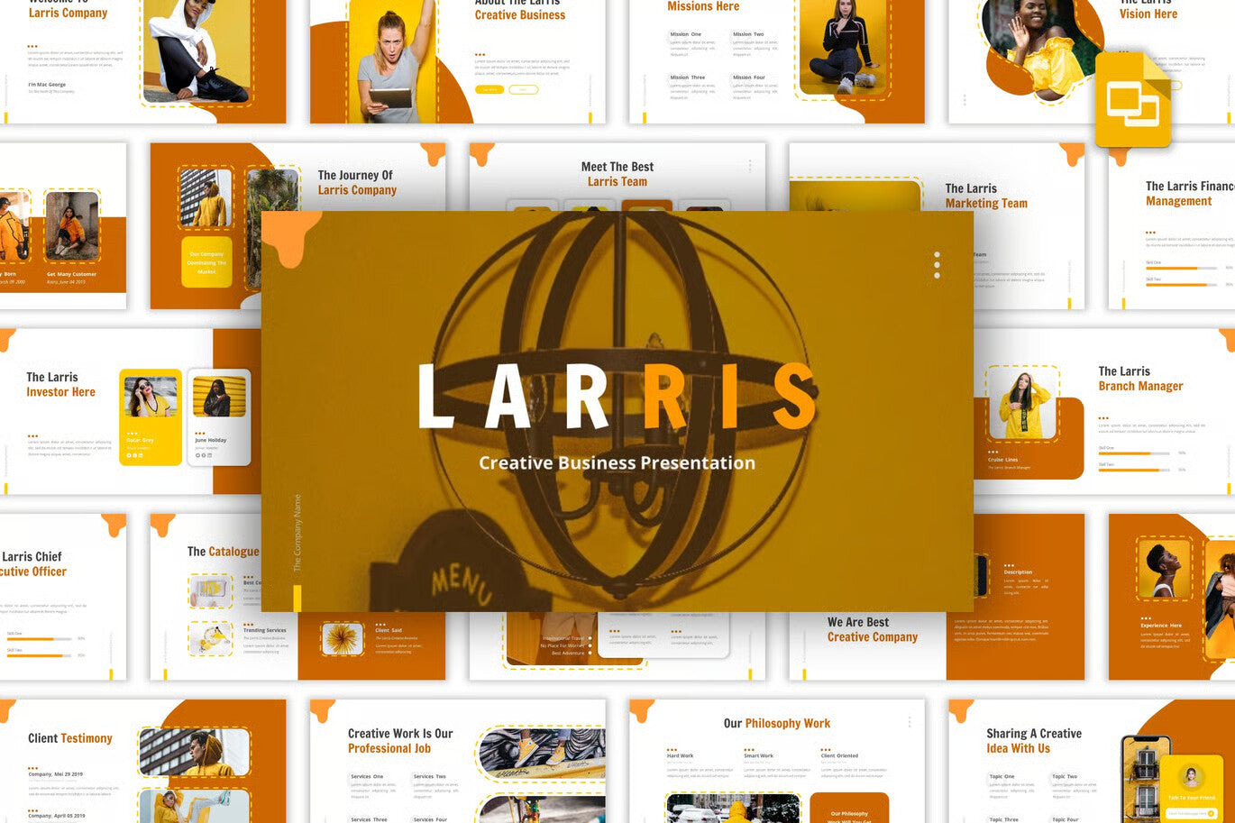 Larris - Creative Business Google Slides Template