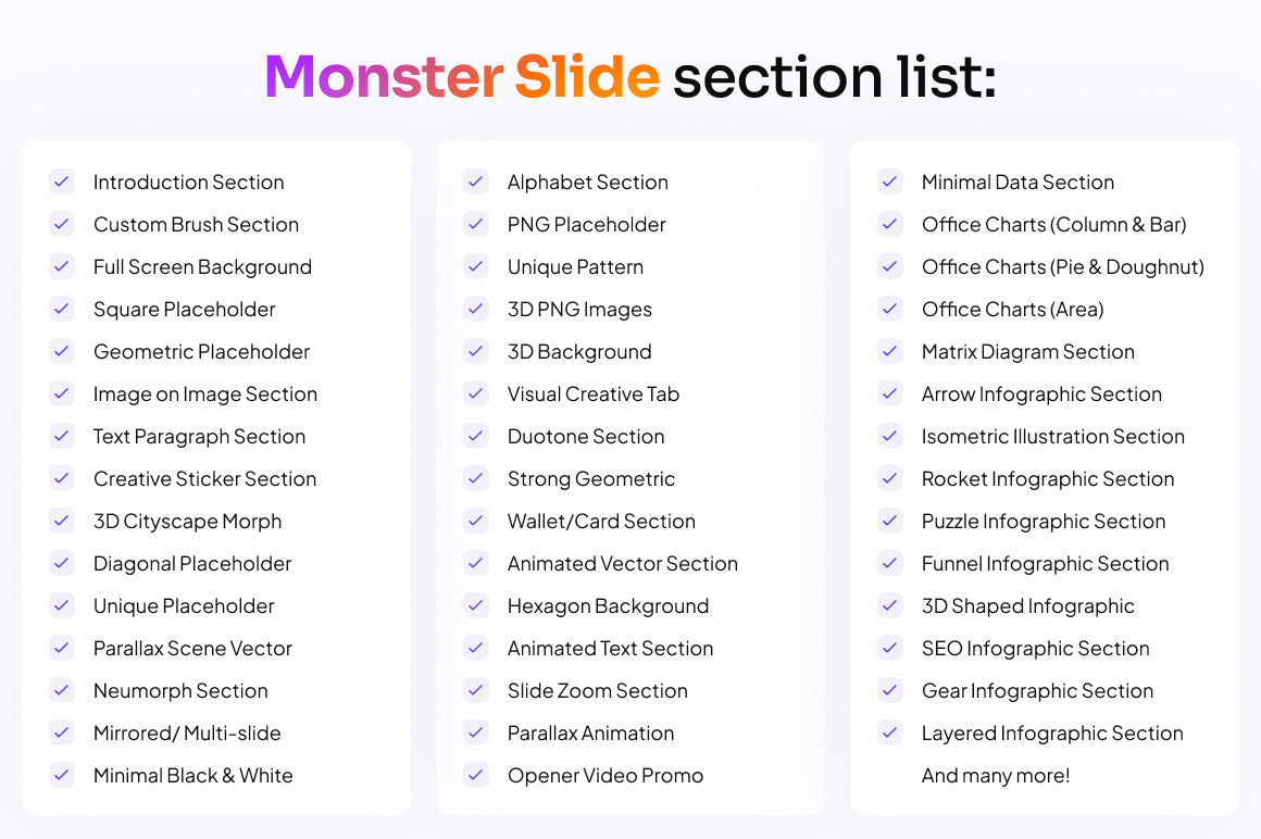 Monster Slides Premium PowerPoint Presentation Template PowerPoint Template-1000+ Monster Slides