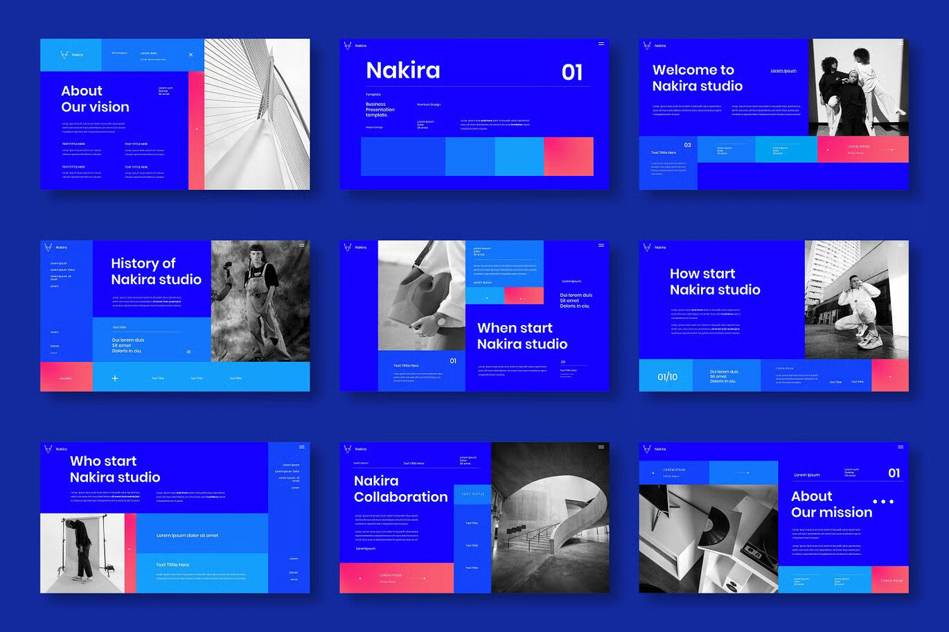 Nakira - Business Google Slide Template