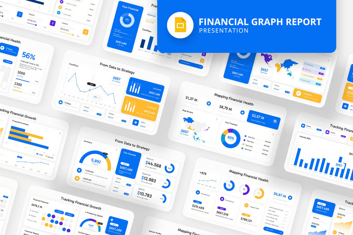Financial Graph Visual Data