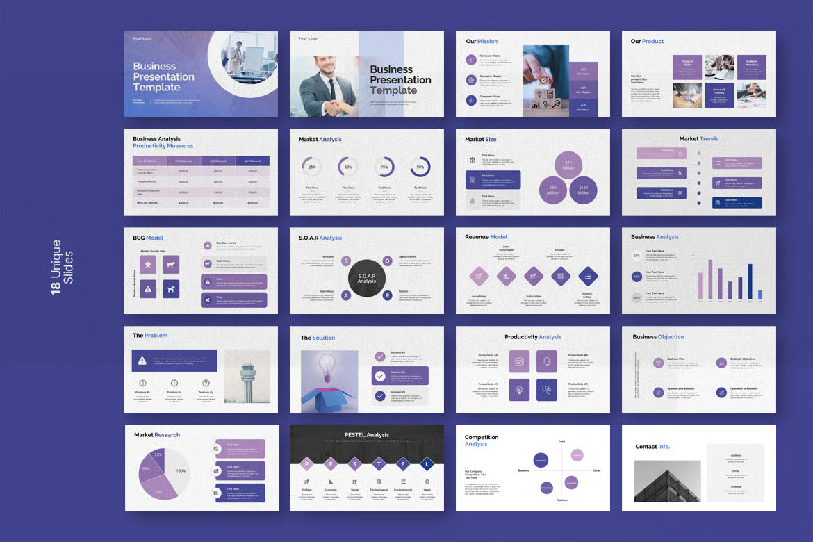 Business Presentation Template-26 Slides