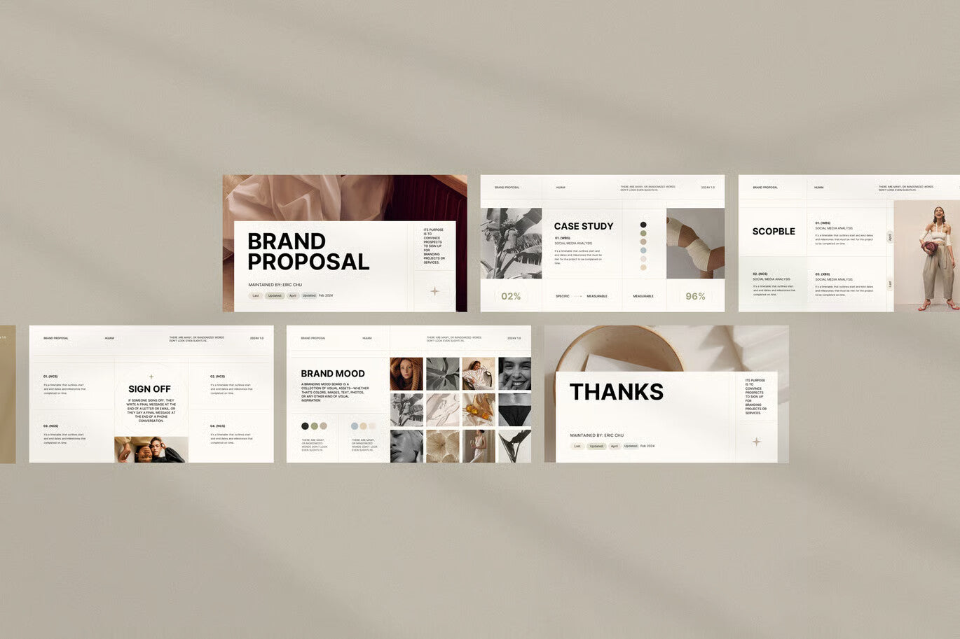 Brand Proposal Template