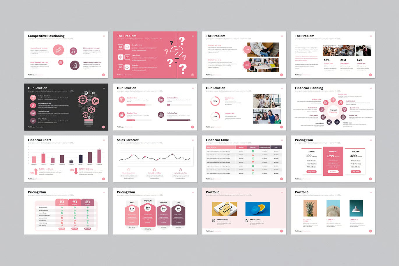 Pitch Deck PowerPoint Template-700 Slides