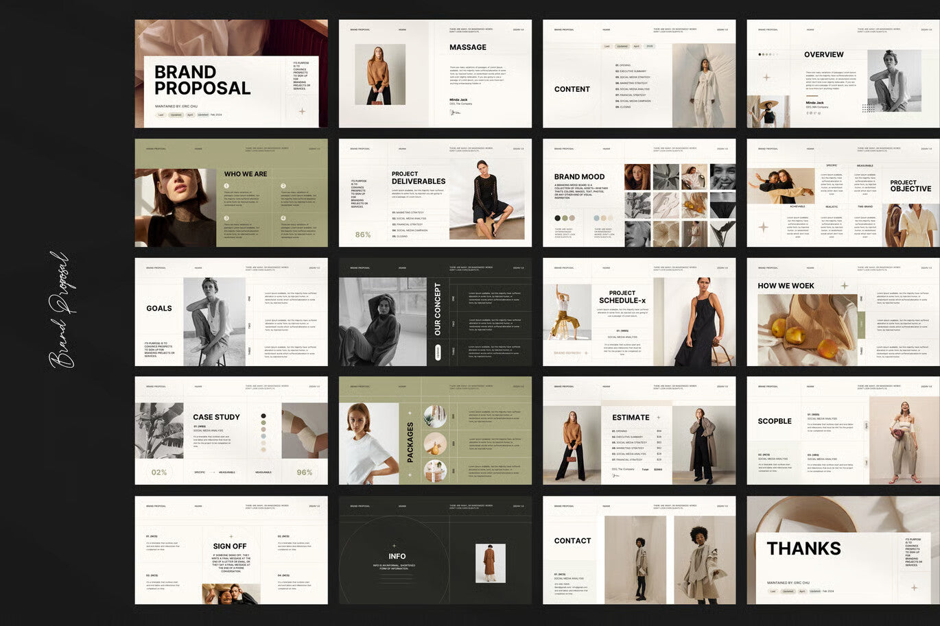 Brand Proposal Template