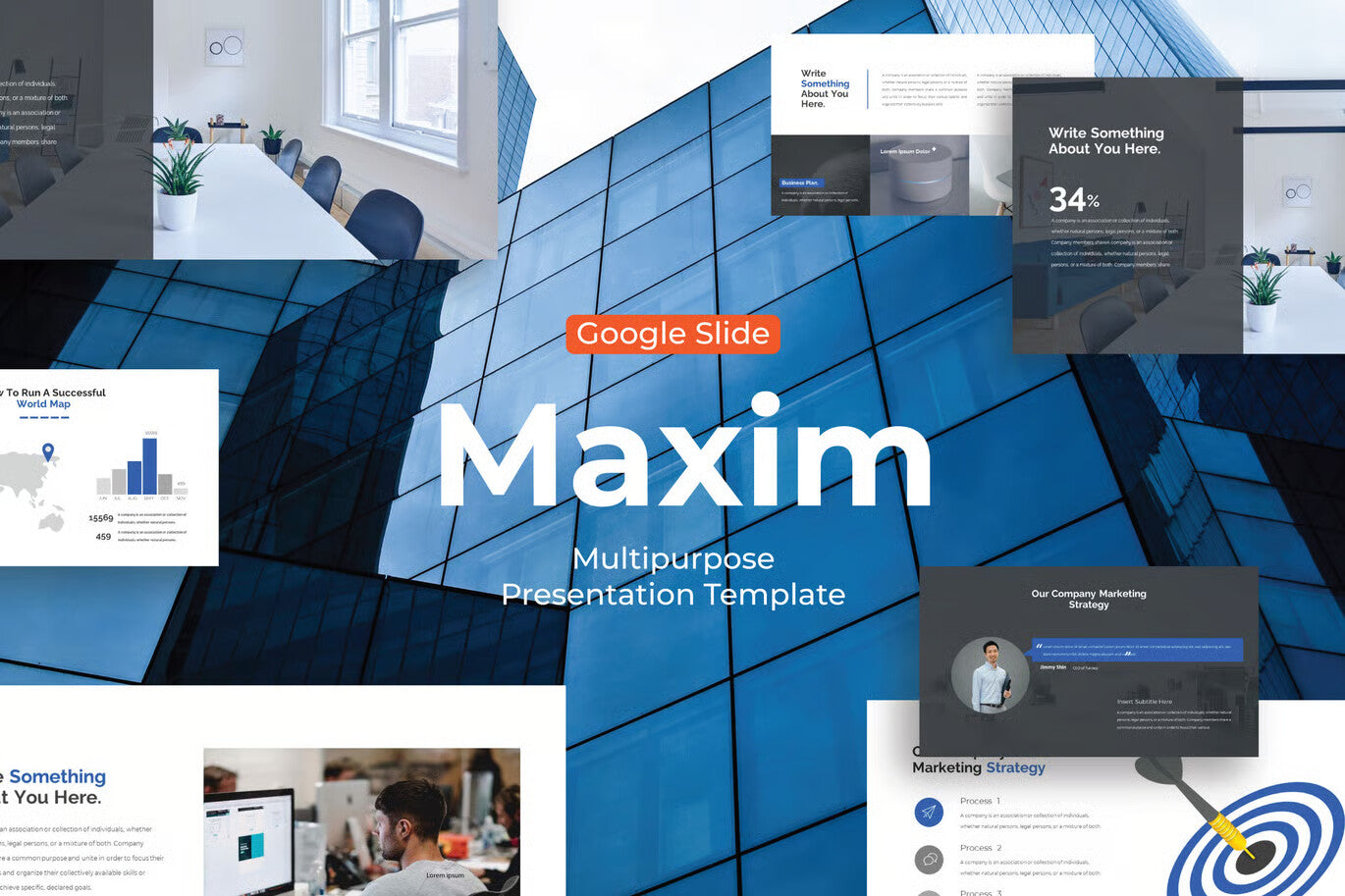 Maxim - Google Slide Template