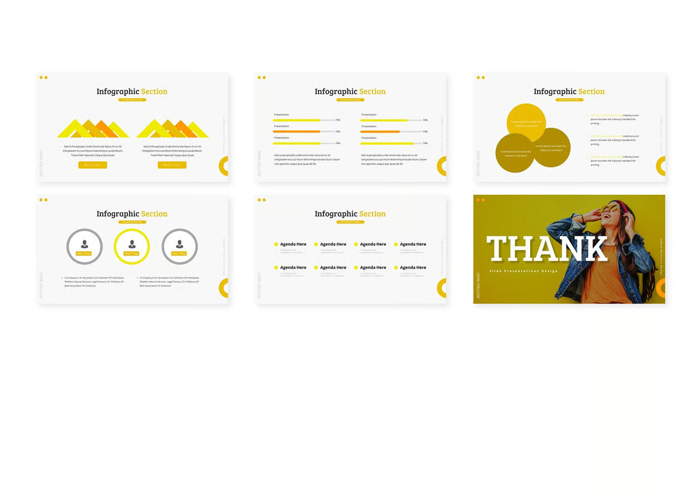 Jaune - Presentation Template