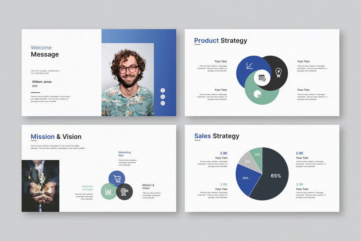 Marketing Plan Keynote Presentation Template
