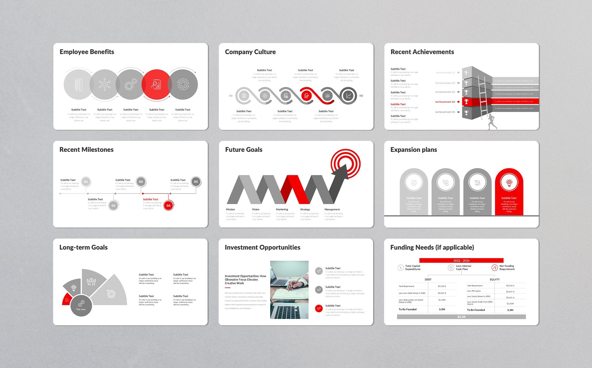 The Complete Company Profile Presentation Template (.pptx, .key, .slides) PowerPoint Template [174 Total Slides-3000+ Icon Pack]