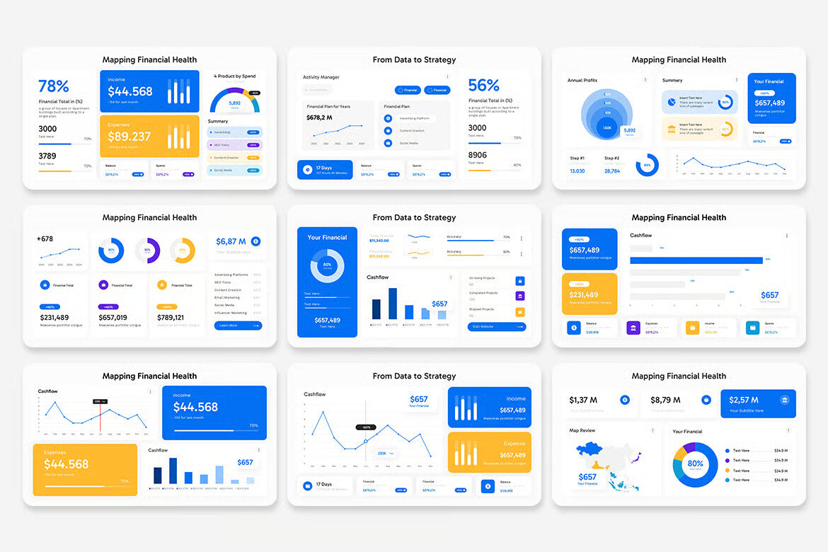 Financial Graph Visual Data