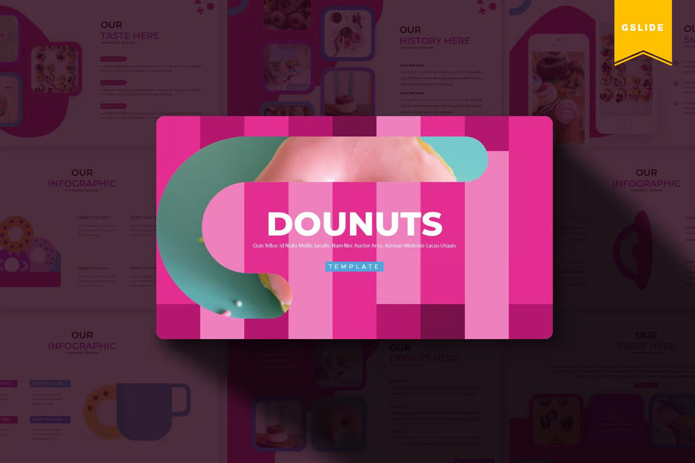 Dounuts | Google Slides Template