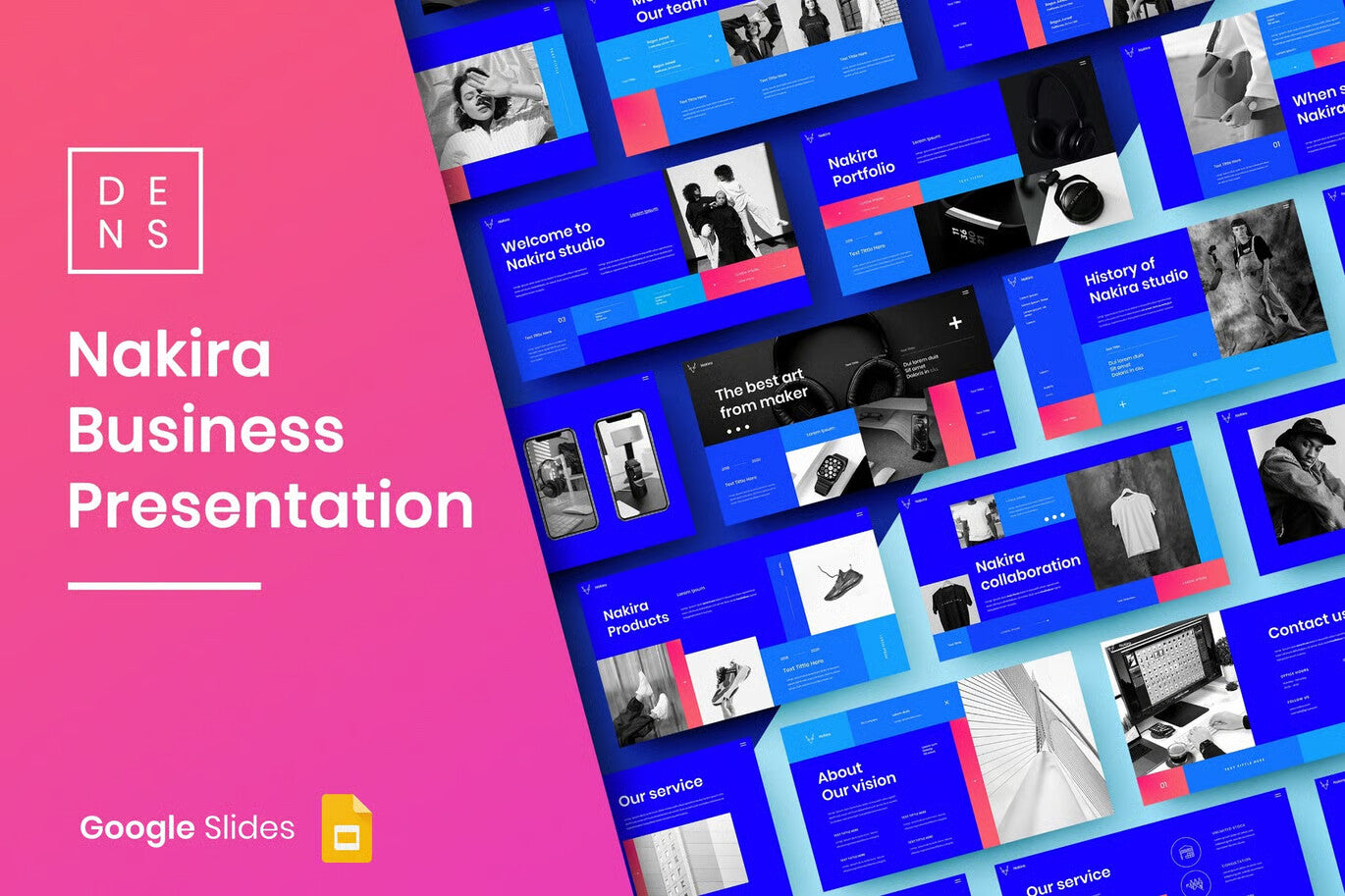 Nakira - Business Google Slide Template