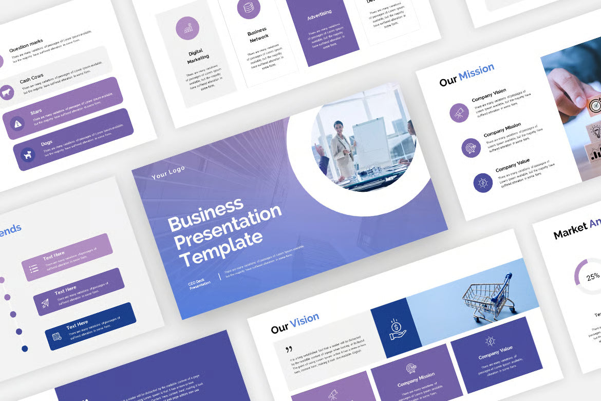 Business Presentation Template-26 Slides