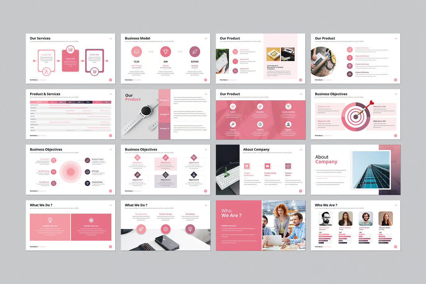 Pitch Deck PowerPoint Template-700 Slides