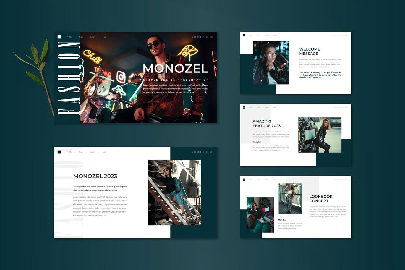 Monozel - Keynote Template